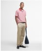 Men's Barbour Sports Polo Mix Shirt - Red Spice