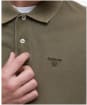Men's Barbour Washed Sports Polo Shirt - Light Sage