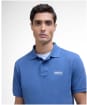 Men's Barbour International Essential Polo - North Sea Blue