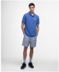 Men's Barbour International Essential Polo - North Sea Blue