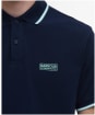 Men's Barbour International Evan Tipped Polo Shirt - Sapphire Navy