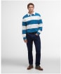 Men's Barbour Broome Rugby Shirt - Midnight