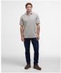 Men's Barbour Heydon Performance Polo Shirt - Military Brown
