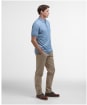 Men's Barbour Taverham Performance Polo Shirt - Midnight