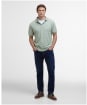 Men's Barbour Taverham Performance Polo Shirt - Pine Green