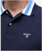 Men's Barbour Hawkesmoor Tipped Tailored Fit Polo Shirt - Navy