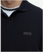 Men's Barbour International Charlie Textured Polo Shirt - Black