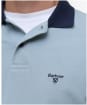 Men's Barbour Lynmouth Tipped Tailored Fit Polo Shirt - Lead
