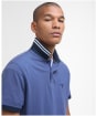Men's Barbour Lynmouth Tipped Tailored Fit Polo Shirt - Oceana