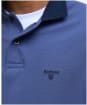 Men's Barbour Lynmouth Tipped Tailored Fit Polo Shirt - Oceana