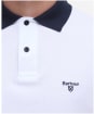 Men's Barbour Lynmouth Tipped Tailored Fit Polo Shirt - White