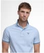 Men's Barbour Ferrybridge Lightweight Tailored Fit Polo Shirt - Ocean Sky