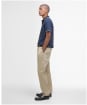 Men's Barbour Ferrybridge Lightweight Tailored Fit Polo Shirt - Navy