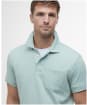 Men's Barbour Dymchurch Seersucker Polo Shirt - Pale Apple