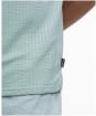 Men's Barbour Dymchurch Seersucker Polo Shirt - Pale Apple