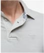Men's Barbour Drayton Linen Tailored Fit Polo Shirt - Mist