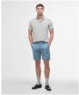 Men's Barbour Drayton Linen Tailored Fit Polo Shirt - Mist