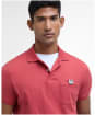 Men's Barbour Tothill Tailored Fit Polo Shirt - Red Spice