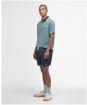 Men's Barbour Thurne Tipped Tailored Fit Polo Shirt - Vintage Teal