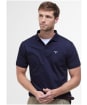 Men's Barbour Sutton Tailored Fit Polo Shirt - Navy