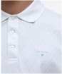Men's Barbour Sutton Tailored Fit Polo Shirt - Antique White