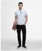 Men's Barbour International Ollie Twin Tipped Placket Polo - Whisper White