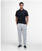Men's Barbour International Chapter Jacquard Texture Polo - Black