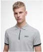 Men's Barbour International Bradley Polo Shirt - Concrete