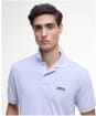 Men's Barbour International Lightweight Pique Essential Polo Shirt - Thistle