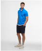 Men's Barbour Active Tailored Fit Polo Shirt - Sports Blue