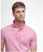 Men's Barbour Active Tailored Fit Polo Shirt - Candy Pink