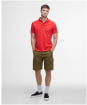 Men's Barbour Active Tailored Fit Polo Shirt - Risk Red