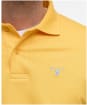 Men's Barbour Active Tailored Fit Polo Shirt - Yellow