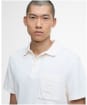 Men's Barbour International Steve McQueen Ekins Polo Shirt - Whisper White