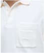Men's Barbour International Steve McQueen Ekins Polo Shirt - Whisper White
