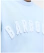 Men's Barbour Prep Logo Crew Sweater - Ocean Sky