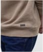 Men's Barbour Nelson Half Zip Sweatshirt - Stone Marl