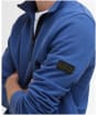 Men's Barbour International Outline Funnel Neck Sweatshirt - North Sea Blue