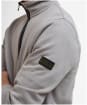 Men's Barbour International Outline Funnel Neck Sweatshirt - Concrete