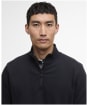 Men's Barbour International Ewan Half Zip Funnel Neck - Black