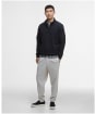 Men's Barbour International Ewan Half Zip Funnel Neck - Black