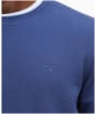 Men's Barbour Pique Interlock Crew Sweatshirt - Oceana