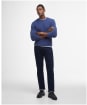 Men's Barbour Pique Interlock Crew Sweatshirt - Oceana
