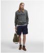 Men's Barbour Larkhill Crew Neck Sweatshirt - Light Sage