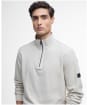 Men's Barbour International Samuel Funnel Neck - Mist