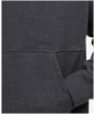 Men's Barbour Yalding Hooded Sweatshirt - Charcoal Marl