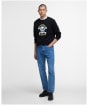 Men's Barbour International Carlisle Graphic Sweatshirt - Black
