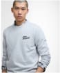 Men's Barbour International Giles Steve McQueen Graphic Sweatshirt - Grey Marl