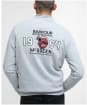 Men's Barbour International Giles Steve McQueen Graphic Sweatshirt - Grey Marl