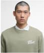 Men's Barbour International Giles Steve McQueen Graphic Sweatshirt - Bleached Olive